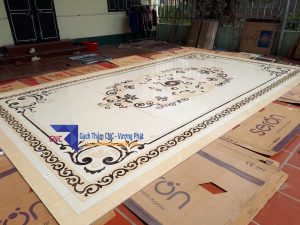 Tổng hợp những mẫu gạch thảm trang trí CNC đầu năm 2020 tại xưởng Vượng Phát