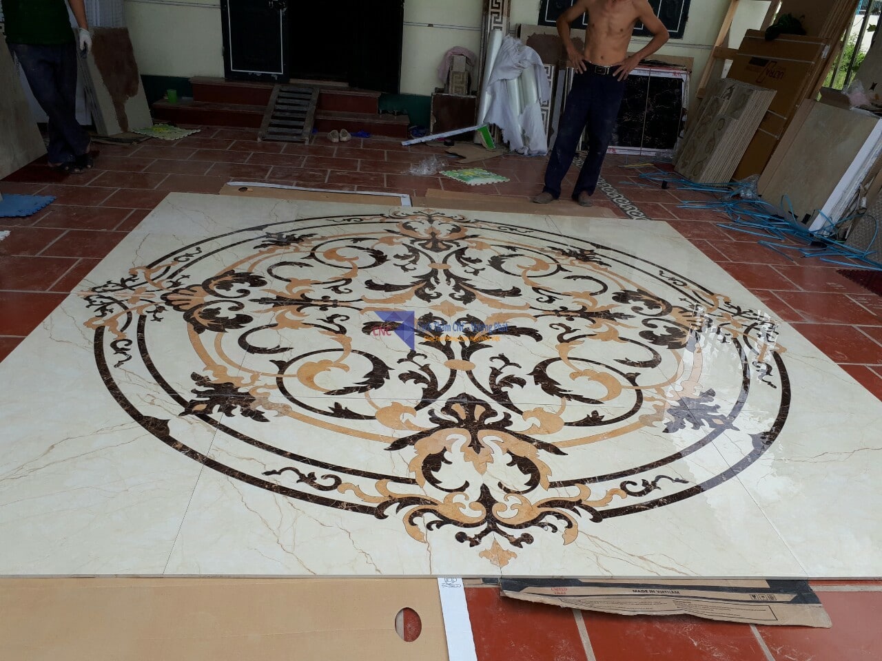 Gạch thảm lâu đài