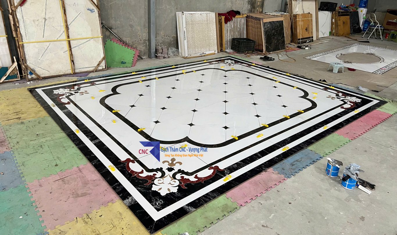 gạch thảm cnc