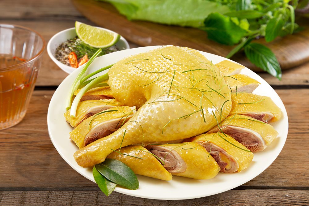 gà luộc