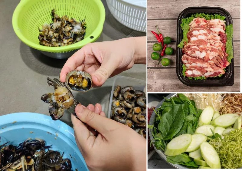 cách làm lẩu riêu cua