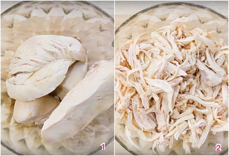 hướng dẫn làm khô gà lá chanh
